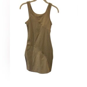 ALO Yoga Olive Tank Dress